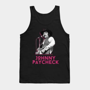 Johnny paycheck\\\original retro Tank Top